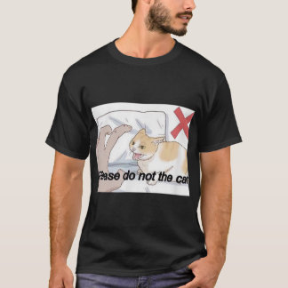 猫のミーム Tシャツ