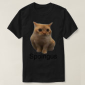 猫のミーム Tシャツ (デザイン正面)