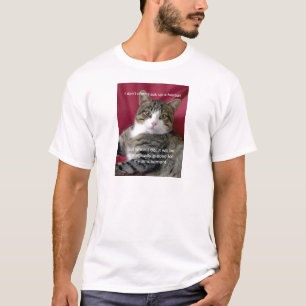 猫のミーム Tシャツ