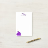 猫のメモ ポストイット (デスク上)