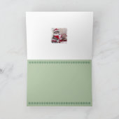 猫のメリークリスマスかわいらし シーズンカード (内部)