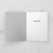 猫のメールや文字を打つコードユーモア カード (内部)