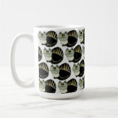 猫のモチーフのコーヒー・マグ コーヒーマグカップ (左)