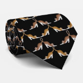 猫のヨガのタイ ネクタイ (ロール)