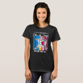 猫のヨガポーズ ヨガタイム1 Tシャツ (正面フル)