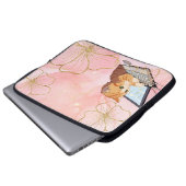 猫のラップトップケース ラップトップスリーブ (正面下部)