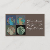 猫のレデ数々のィー猫サンダーコーブ 名刺 (正面)