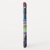 猫のヴェネツィアの仮装マスク付きピエロ Case-Mate iPhoneケース (裏面/左)