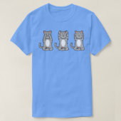 猫の三倍の霊気 Tシャツ (デザイン正面)