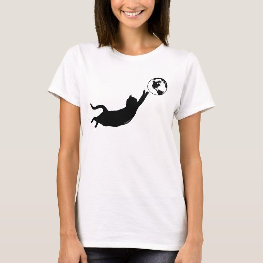 猫の世界 Tシャツ (正面)
