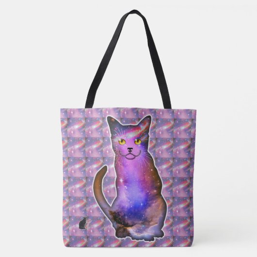 猫の中の宇宙 トートバッグ (正面)