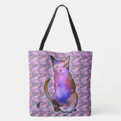 猫の中の宇宙 トートバッグ (裏面)