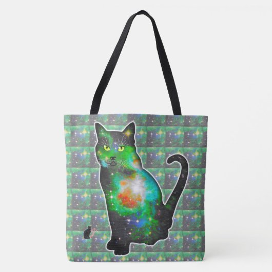 猫の中の宇宙 トートバッグ (正面)