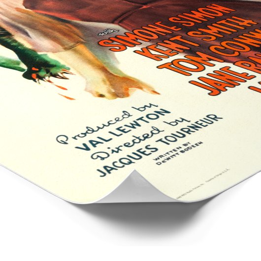 猫の人々，映画 ポスター (角)