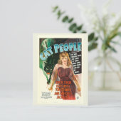 猫の人々,映画 ポストカード (スタンド正面)