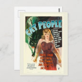 猫の人々,映画 ポストカード (正面/裏面)