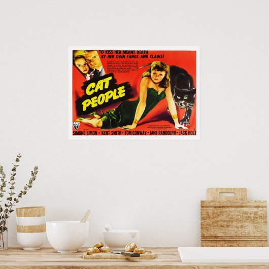 猫の人1942 2 ポスター (キッチン)