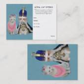 猫の付き添い 名刺 (正面/裏面)