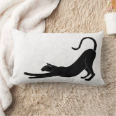 猫の伸張 ランバークッション (ブランケット)