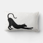 猫の伸張 ランバークッション (裏面)