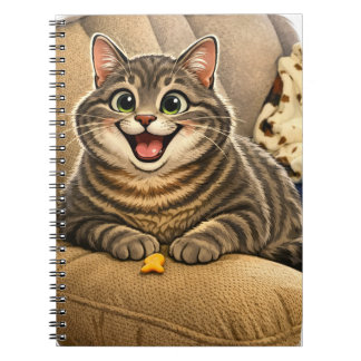 猫の似顔絵 ノートブック