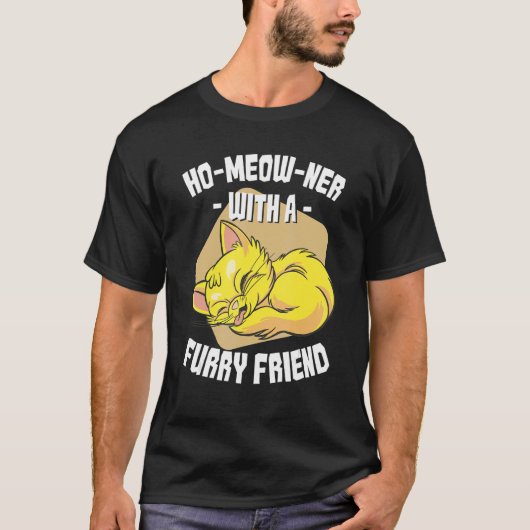 猫の住まいお披露目パーティー Tシャツ (正面)