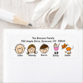 猫の住所 シール (インサイチュ)