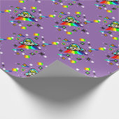 猫の侵略者 ラッピングペーパー (角)