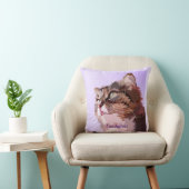 猫の写真を簡単に追加 クッション (椅子)