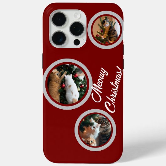 猫の写真 名前入り iPhone / iPad カスタムケース Case-Mate iPhoneケース (裏面)