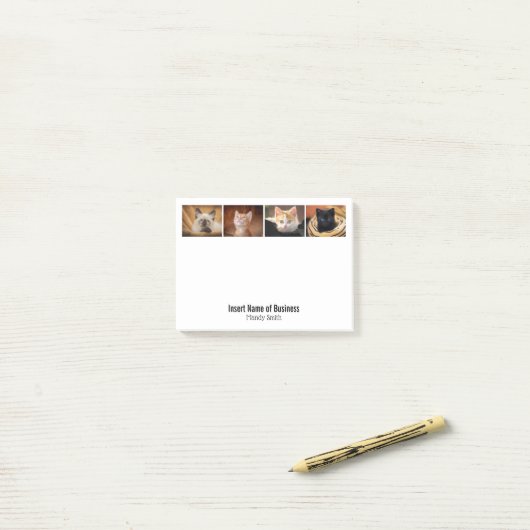 猫の写真 | DIYネコの猫たち ポストイット (デスク上)