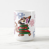 猫の冬 コーヒーマグカップ (中央)