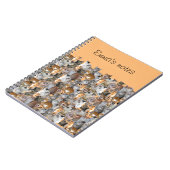 猫の出会いポイント – かわいい ノートブック (左側)