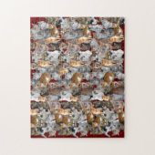 猫の出会いポイント ジグソーパズル (縦)