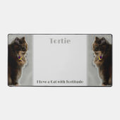 猫の剛毅な姿が好き|過去記事 デスクマット (正面)