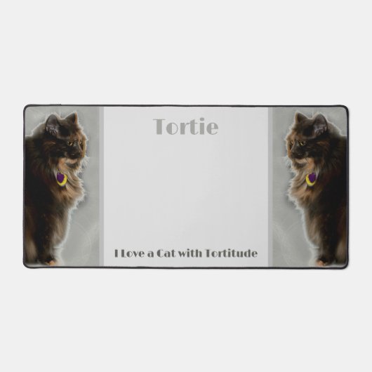 猫の剛毅な姿が好き|過去記事 デスクマット (正面)