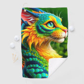 猫の動物 ゴルフタオル (インサイチュ)