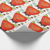 猫の包装紙 ラッピングペーパー (角)