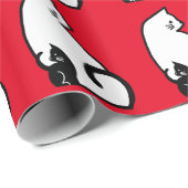 猫の包装紙 ラッピングペーパー (ロールコーナー)