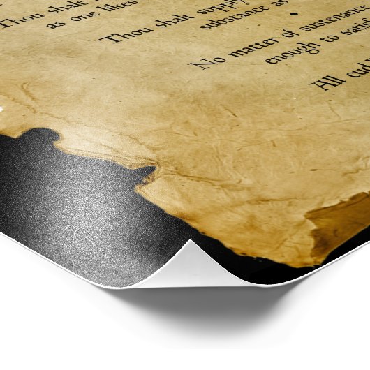 猫の十戒 フォトプリント            (角)