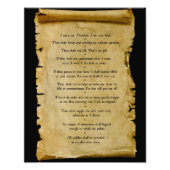 猫の十戒 フォトプリント            (正面)