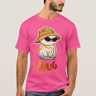 猫の友人たち Tシャツ