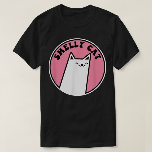 猫の友達おもしろいソング臭い猫猫好きギフト Tシャツ (デザイン正面)