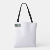 猫の友達と月光 トートバッグ (裏面)