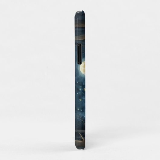 猫の友達と月光 Case-Mate iPhoneケース (裏面/右)