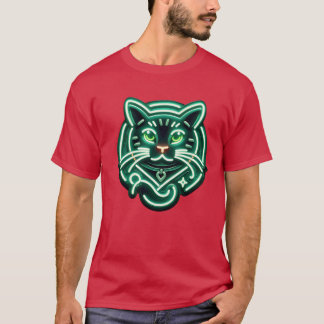 猫の友達の壮麗さ Tシャツ