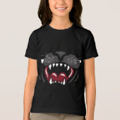 猫の口ダーク トライブレンドＴシャツ (正面)