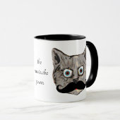 猫の口髭 マグカップ (正面右)