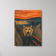 猫の叫び パロディ クラシックアート ジョークグッズ