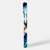 猫の可愛おもしろいいクール漫画 Case-Mate iPhoneケース (裏面 / 左)